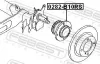 Radnabe Hinterachse FEBEST 0282-B10RS Bild Radnabe Hinterachse FEBEST 0282-B10RS