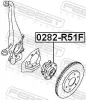 Radnabe Vorderachse FEBEST 0282-R51F Bild Radnabe Vorderachse FEBEST 0282-R51F