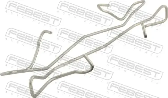 Feder, Scheibenbremsbelag FEBEST 0303-001-KIT Bild Feder, Scheibenbremsbelag FEBEST 0303-001-KIT