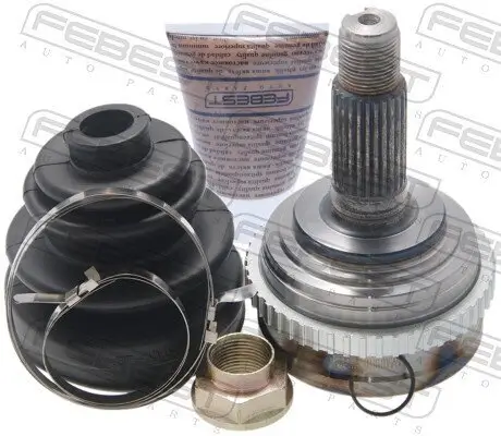 Gelenksatz, Antriebswelle Vorderachse radseitig FEBEST 0310-035A50