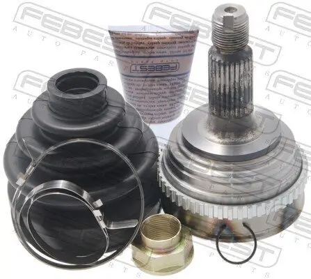 Gelenksatz, Antriebswelle radseitig Vorderachse FEBEST 0310-054A50