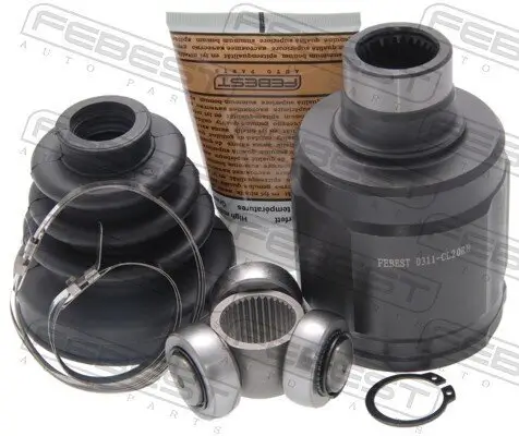 Gelenksatz, Antriebswelle getriebeseitig Vorderachse rechts FEBEST 0311-CL20RH Bild Gelenksatz, Antriebswelle getriebeseitig Vorderachse rechts FEBEST 0311-CL20RH