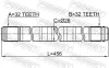 Antriebswelle Vorderachse links FEBEST 0312-RD1LH Bild Antriebswelle Vorderachse links FEBEST 0312-RD1LH