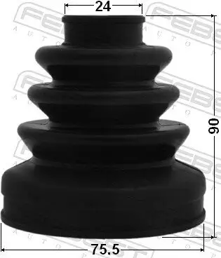 Faltenbalg, Antriebswelle getriebeseitig FEBEST 0315-CL20 Bild Faltenbalg, Antriebswelle getriebeseitig FEBEST 0315-CL20