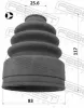 Faltenbalg, Antriebswelle getriebeseitig FEBEST 0315-YF4T Bild Faltenbalg, Antriebswelle getriebeseitig FEBEST 0315-YF4T