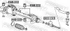 Axialgelenk, Spurstange Vorderachse FEBEST 0322-CU2 Bild Axialgelenk, Spurstange Vorderachse FEBEST 0322-CU2
