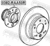 Radnabe Hinterachse FEBEST 0382-RAA50R Bild Radnabe Hinterachse FEBEST 0382-RAA50R