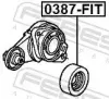 Spannrolle, Keilrippenriemen FEBEST 0387-FIT Bild Spannrolle, Keilrippenriemen FEBEST 0387-FIT
