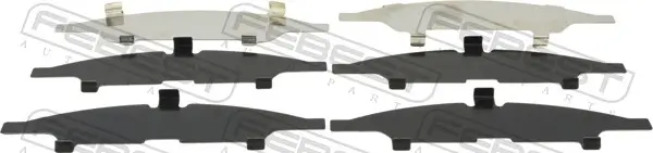 Anti-Quietsch-Folie, Bremsbelag (Rückenplatte) FEBEST 0403-KS3WF