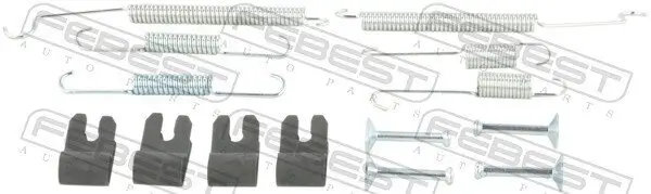 Zubehörsatz, Feststellbremsbacken FEBEST 0404-COLTR