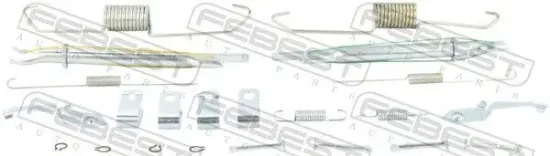 Zubehörsatz, Feststellbremsbacken FEBEST 0404-KB4-KIT Bild Zubehörsatz, Feststellbremsbacken FEBEST 0404-KB4-KIT