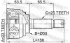 Gelenksatz, Antriebswelle Vorderachse radseitig FEBEST 0410-005 Bild Gelenksatz, Antriebswelle Vorderachse radseitig FEBEST 0410-005