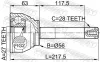 Gelenksatz, Antriebswelle Vorderachse radseitig FEBEST 0410-014 Bild Gelenksatz, Antriebswelle Vorderachse radseitig FEBEST 0410-014