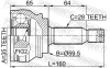 Gelenksatz, Antriebswelle FEBEST 0410-CW5 Bild Gelenksatz, Antriebswelle FEBEST 0410-CW5