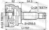 Gelenksatz, Antriebswelle radseitig Vorderachse FEBEST 0410-CY34 Bild Gelenksatz, Antriebswelle radseitig Vorderachse FEBEST 0410-CY34