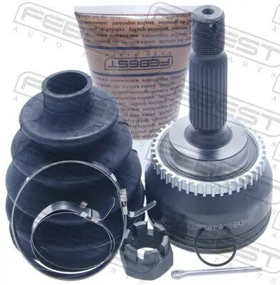 Gelenksatz, Antriebswelle radseitig Vorderachse FEBEST 0410-EA3A43