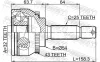 Gelenksatz, Antriebswelle radseitig Vorderachse FEBEST 0410-EA3A43 Bild Gelenksatz, Antriebswelle radseitig Vorderachse FEBEST 0410-EA3A43