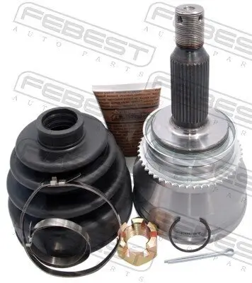 Gelenksatz, Antriebswelle Hinterachse radseitig FEBEST 0410-V75RA50 Bild Gelenksatz, Antriebswelle Hinterachse radseitig FEBEST 0410-V75RA50