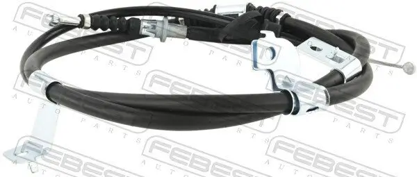 Seilzug, Feststellbremse hinten rechts FEBEST 04100-GARH