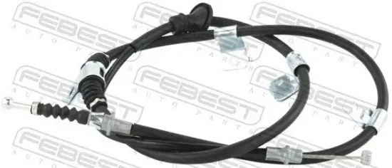 Seilzug, Feststellbremse hinten rechts FEBEST 04100-GF4WDRH Bild Seilzug, Feststellbremse hinten rechts FEBEST 04100-GF4WDRH