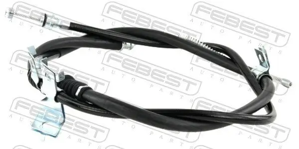 Seilzug, Feststellbremse hinten links FEBEST 04100-V93LH