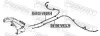 Seilzug, Feststellbremse hinten links FEBEST 04100-V93LH Bild Seilzug, Feststellbremse hinten links FEBEST 04100-V93LH