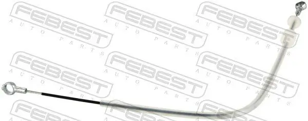 Heizklappenzug FEBEST 04105-CUT