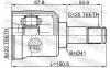 Gelenksatz, Antriebswelle FEBEST 0411-EA2A Bild Gelenksatz, Antriebswelle FEBEST 0411-EA2A