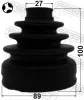 Faltenbalg, Antriebswelle getriebeseitig FEBEST 0415-CW6LHT Bild Faltenbalg, Antriebswelle getriebeseitig FEBEST 0415-CW6LHT