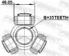 Tripodestern, Antriebswelle FEBEST 0416-CW5 Bild Tripodestern, Antriebswelle FEBEST 0416-CW5