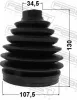 Faltenbalg, Antriebswelle radseitig FEBEST 0417P-V97WR Bild Faltenbalg, Antriebswelle radseitig FEBEST 0417P-V97WR