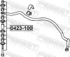 Stange/Strebe, Stabilisator Hinterachse FEBEST 0423-100 Bild Stange/Strebe, Stabilisator Hinterachse FEBEST 0423-100