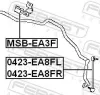 Stange/Strebe, Stabilisator Vorderachse rechts FEBEST 0423-EA8FR Bild Stange/Strebe, Stabilisator Vorderachse rechts FEBEST 0423-EA8FR