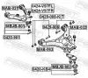 Sturzkorrekturschraubensatz FEBEST 0429-008-KIT Bild Sturzkorrekturschraubensatz FEBEST 0429-008-KIT