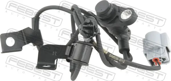 Sensor, Raddrehzahl Hinterachse rechts FEBEST 04606-012