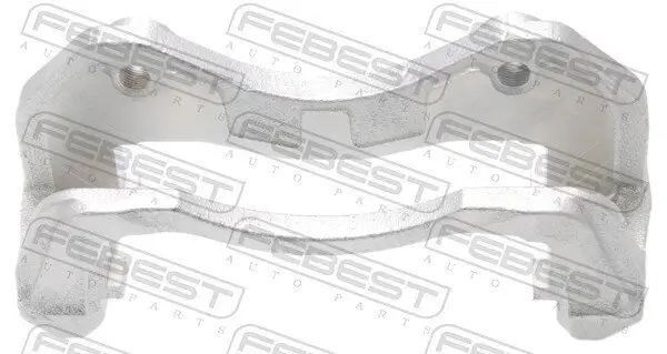 Bremssattelhaltersatz Vorderachse FEBEST 0477C-CWF