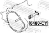 Nehmerzylinder, Kupplung FEBEST 0480-CY Bild Nehmerzylinder, Kupplung FEBEST 0480-CY