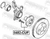 Radnabe Vorderachse FEBEST 0482-CUF Bild Radnabe Vorderachse FEBEST 0482-CUF