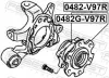 Radnabe Hinterachse FEBEST 0482G-V97R Bild Radnabe Hinterachse FEBEST 0482G-V97R