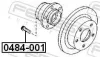 Radbolzen FEBEST 0484-001 Bild Radbolzen FEBEST 0484-001