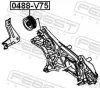 Umlenk-/Führungsrolle, Keilrippenriemen FEBEST 0488-V75 Bild Umlenk-/Führungsrolle, Keilrippenriemen FEBEST 0488-V75