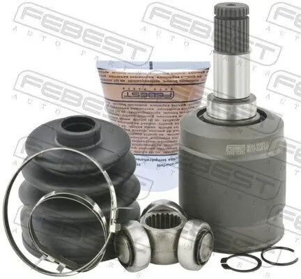 Gelenksatz, Antriebswelle Vorderachse links getriebeseitig FEBEST 0511-323FLH Bild Gelenksatz, Antriebswelle Vorderachse links getriebeseitig FEBEST 0511-323FLH