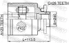 Gelenksatz, Antriebswelle FEBEST 0511-B25LH Bild Gelenksatz, Antriebswelle FEBEST 0511-B25LH