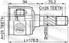 Gelenksatz, Antriebswelle FEBEST 0511-B25RH Bild Gelenksatz, Antriebswelle FEBEST 0511-B25RH