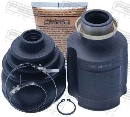 Gelenksatz, Antriebswelle Vorderachse rechts getriebeseitig FEBEST 0511-CX7RH Bild Gelenksatz, Antriebswelle Vorderachse rechts getriebeseitig FEBEST 0511-CX7RH