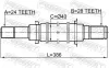 Antriebswelle Vorderachse rechts FEBEST 0512-BL16MT Bild Antriebswelle Vorderachse rechts FEBEST 0512-BL16MT
