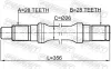 Antriebswelle Vorderachse links FEBEST 0512-BT50LH Bild Antriebswelle Vorderachse links FEBEST 0512-BT50LH