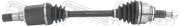 Antriebswelle Vorderachse links FEBEST 0514-KF25LH