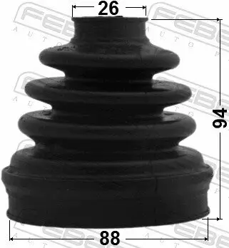 Faltenbalg, Antriebswelle FEBEST 0515-BL23MT Bild Faltenbalg, Antriebswelle FEBEST 0515-BL23MT