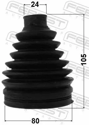Faltenbalgsatz, Antriebswelle radseitig FEBEST 0517P-BL Bild Faltenbalgsatz, Antriebswelle radseitig FEBEST 0517P-BL
